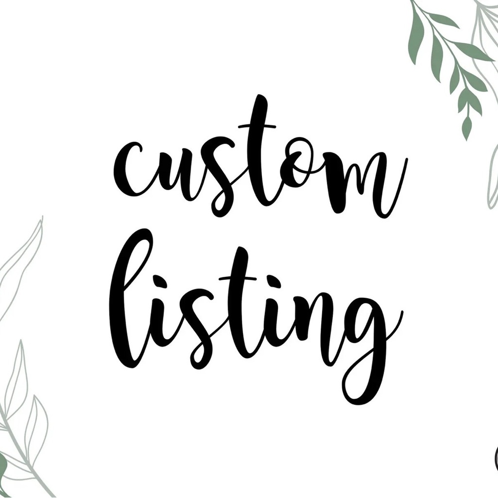 Custom Listing for @lynseymill